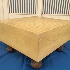 囲碁盤 重さ15.4kg  452mm 横約429mm 高さ約267mm 囲碁 　　の画像