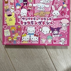 サンリオピューロランド　チョコラングドシャの空き箱