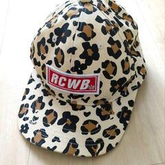未使用　ロデオクラウンズ　RCWB ヒョウ柄 ベースボールキャッ...