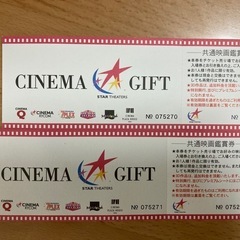 映画チケット2枚他