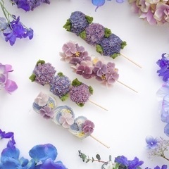 和なは公式　あんこのお花　紫陽花団子Boxの画像