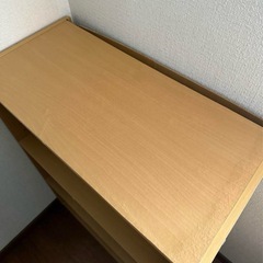ニトリ カラーボックス ブラウン 2個セット ワイドサイズ コーナー用の画像