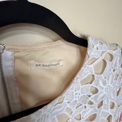 BE RADIANCE 花柄レース ワンピース 半袖の画像