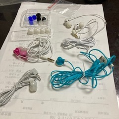 イヤホンと替え　まとめて