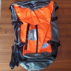 MEI ALP. リュック・バックパック オレンジ/グレー新品