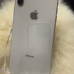 iPhone XS MAX 256GB シルバー シャッター音無しSIMフリー (すなみ  