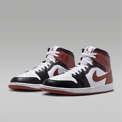 新品未使用 AJ1 Mid SE WhiteBlackDarkP...