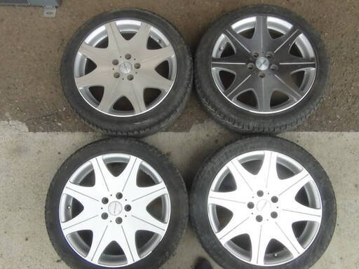 レグザス? 18×7JJ 4本セット 235/40ZR18 0724年? 動作未チェック 中古品 現状品