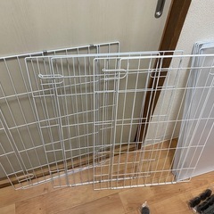 ペットフェンス　サークル　犬　猫　うさぎ　子供　収納などにの画像