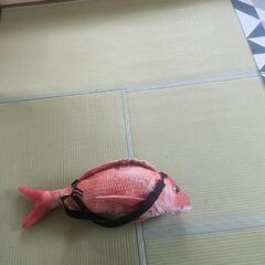 鯛バッグ ぬいぐるみ🧸の画像