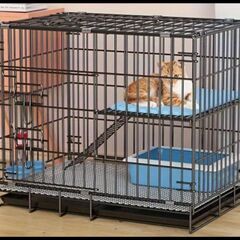 猫、小型犬用 ゲージ。（ 未使用 ）