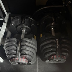 可変式ダンベル 40kg×2セット　