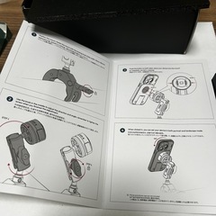 バイク　Ulanzi O-LOCKⅡスマホホルダーの画像