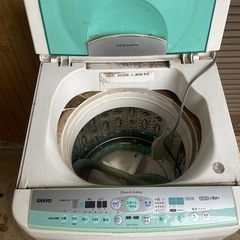 サンヨー洗濯機の画像