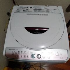 2012年製 6.0kg 洗濯機 SHARP ES-GE60L ...