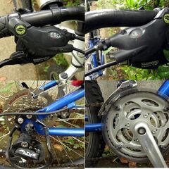 ★整備済み　GIANT MTB ROCK 4100 26型 クロモリ 21速 320mm MTB　乗って帰れます　の画像
