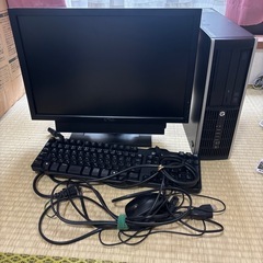 デスクトップパソコン　一式　⑥