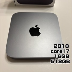 Macmini 2018 intel i7/SSD 512GB ...