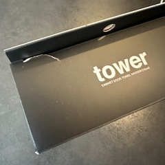 tower タオルハンガーの画像