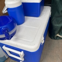 Coleman キャンプ道具の画像