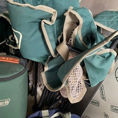 Coleman キャンプ道具の画像
