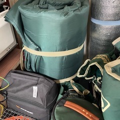 Coleman キャンプ道具の画像
