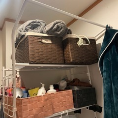 【ニトリ】洗濯機周辺収納の画像