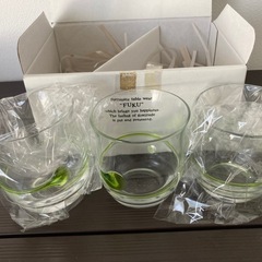 コップ　グラス　2個は未使用　¥1,000→¥800　