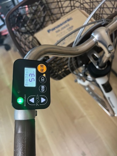 美品✨ パナソニック電動自転車、バッテリー12.0Ah 使用頻度少なく、非常に綺麗な状態です！