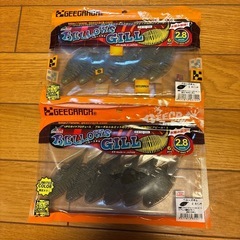 釣具 GEECRACH ベローズギル 2.8インチ アングラー ...