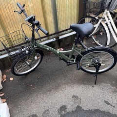 美品折りたたみ自転車