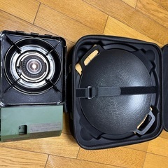 鉄板 マルチグリドル 深型29cmケースセット（木製グリップ・コ...