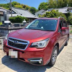 【6月下旬まで】スバル フォレスター AWD レッド DBA-SJ5