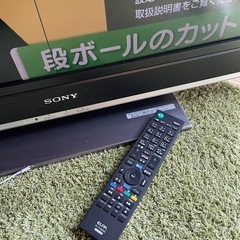 SONY テレビ　32型の画像