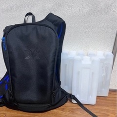 YS GOD水冷服　40℃でも快適アイスマンprox チャージボトル×3フルカスタム。ハーネス対応　の画像