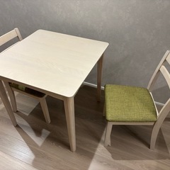 受け渡しが決まりました。ダイニングテーブルセットの画像