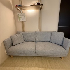 ニトリ　ソファ　グレー　美品