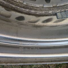 美品　アルミホィールタイヤ付き付きの画像