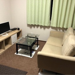 ニトリ2.5人掛けソファの画像