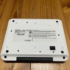 SONY ポータブルDVDプレーヤー DVP-FX720 ホワイトの画像