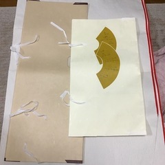 たとう紙　着物と帯セット　新品未使用　薄紙付き
