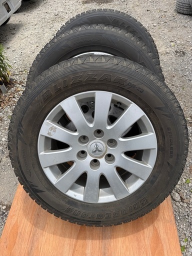 パジェロ　純正　アルミホイール