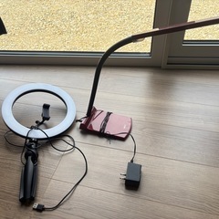 リングライト&卓上ライト