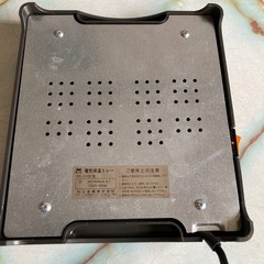 電気保温トレー　ホットプレートの画像