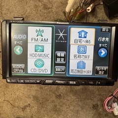 パナソニック　Panasonic HDD ナビ ストラーダ CD DVD MD 中古品　の画像