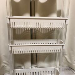 キャスター付き　スリムワゴンの画像