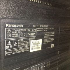 49V パナソニック 2019年製 TV【F00939】の画像