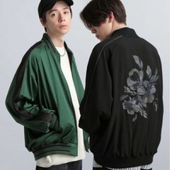 【HARE（ハレ）】（アウター）リバーシブルシシュウスカジャン（...
