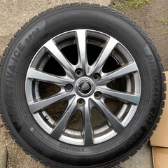 195/65R15　ヨコハマ スタッドレスタイヤ ホイールセット15インチの画像