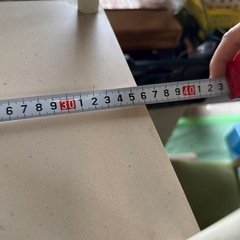 難あり　レトロ二段キャビネット　ブルーの画像